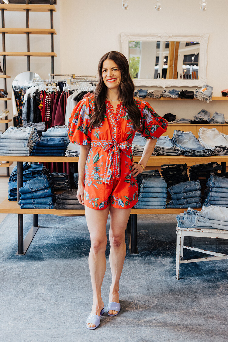 FARM RIO SWEET BLOOM BOUQUET ROMPER