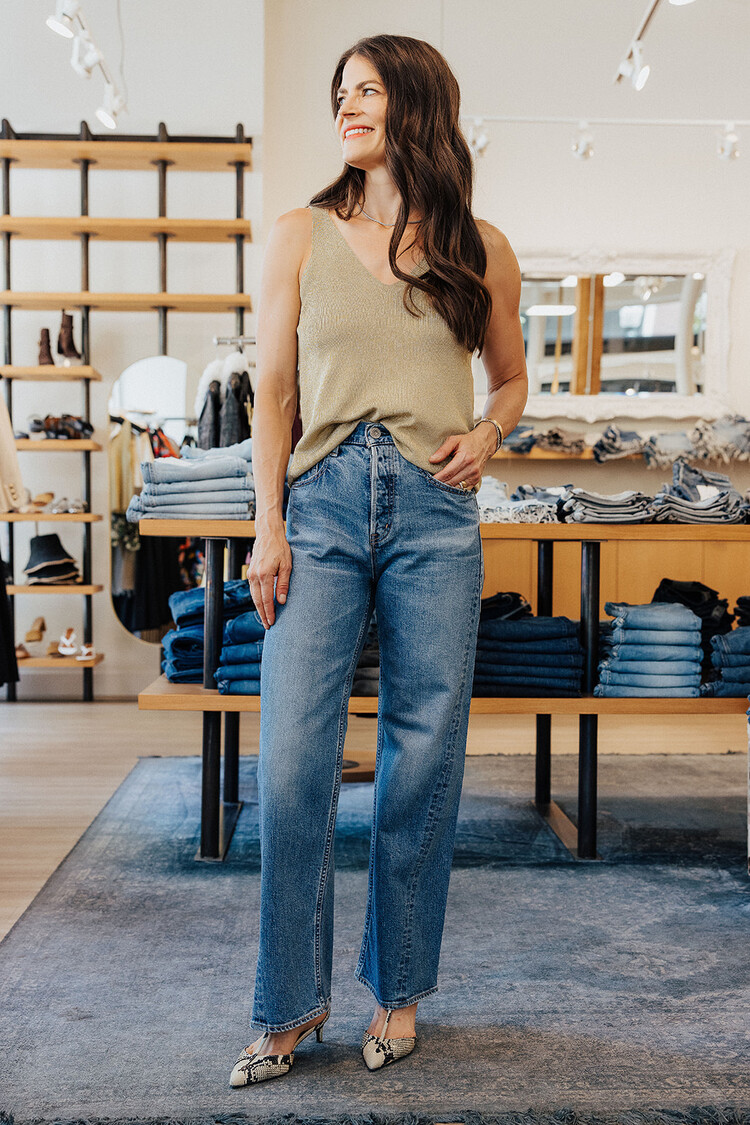 MOUSSY DENIM SALISBURY WIDE PANTS