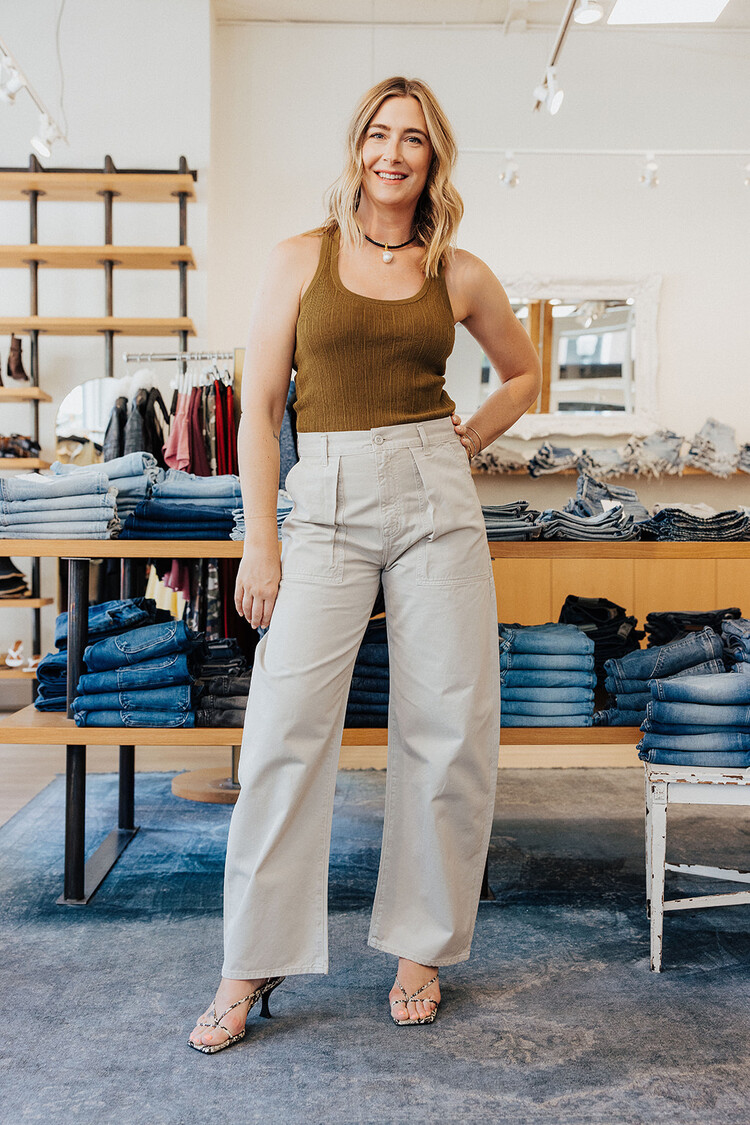 AGOLDE SEFTON PANT IN TWILL