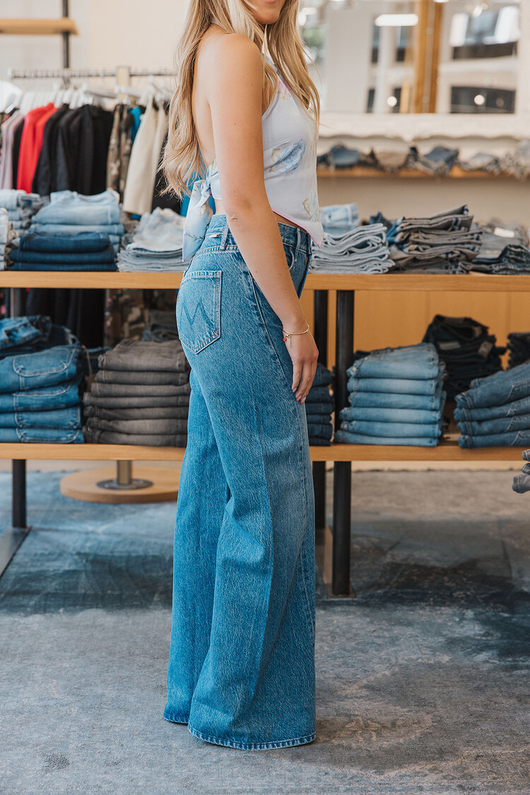 MOTHER DENIM THE LEMON TWIST SNEAK