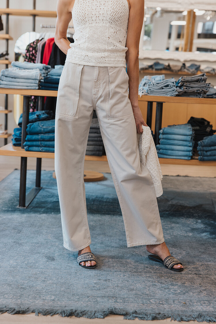 AGOLDE SEFTON PANT IN TWILL