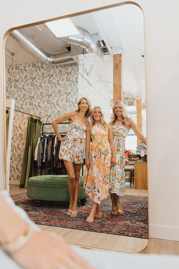 FARM RIO GUARAGARDEN MIDI DRESS