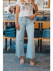 RE/DONE MID RISE WIDE LEG CROP