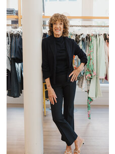 VINCE LAPEL BUTTON CARDIGAN