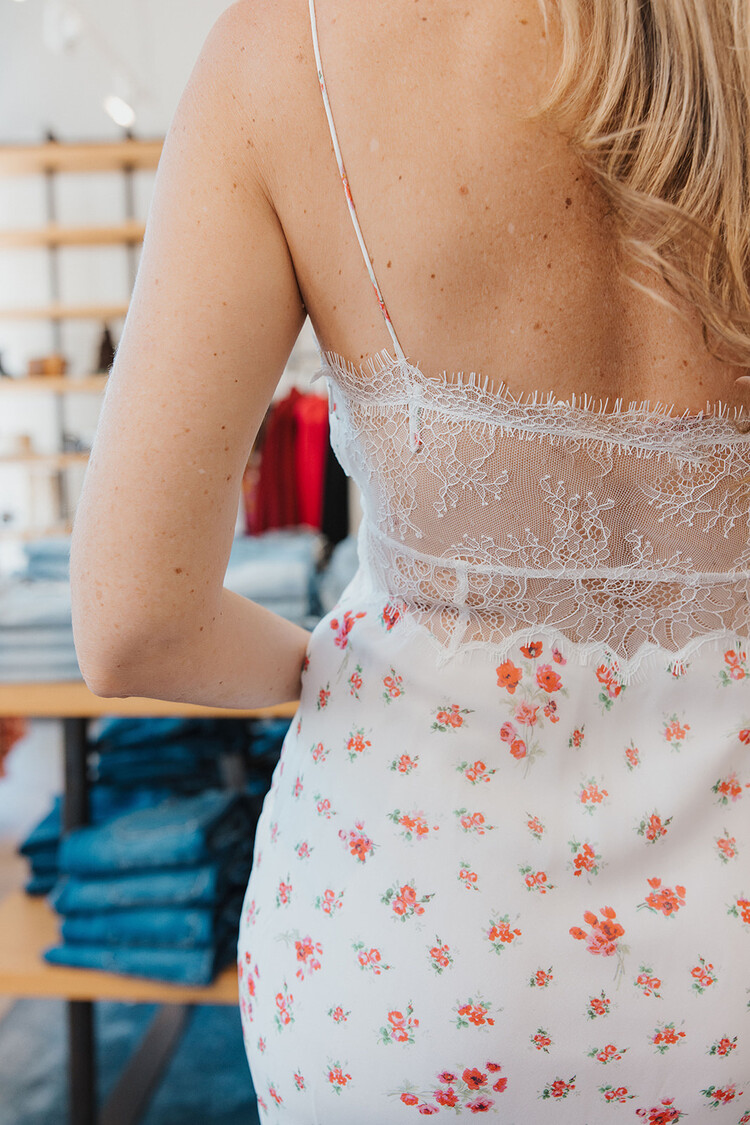 LOVESHACKFANCY  BRISTELLE DRESS