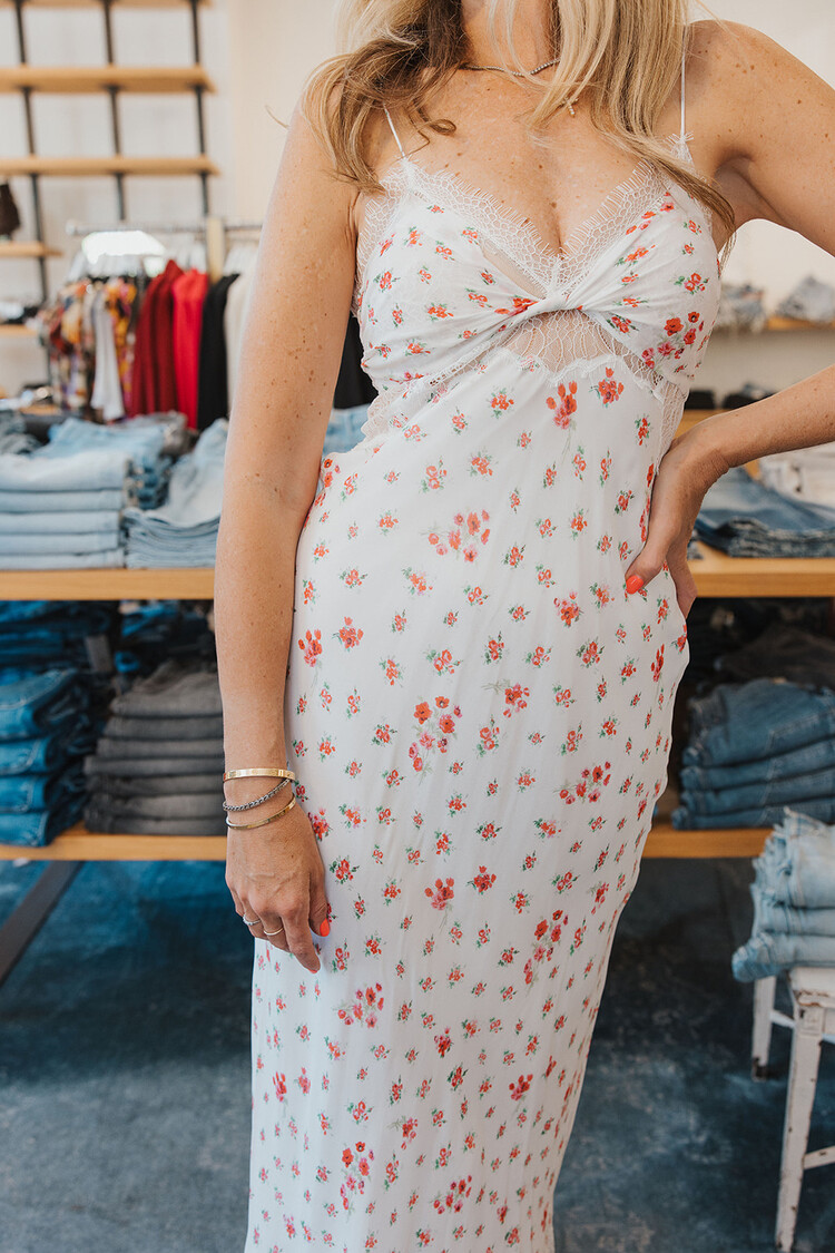 LOVESHACKFANCY  BRISTELLE DRESS