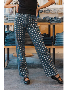 RAG & BONE SHEA RELAXED STRAIGHT STUD JEAN