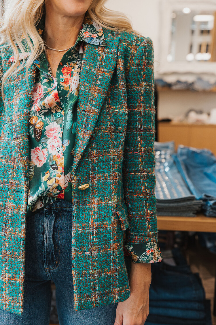 L'AGENCE L'AGENCE GWENY RELAXED BLAZER