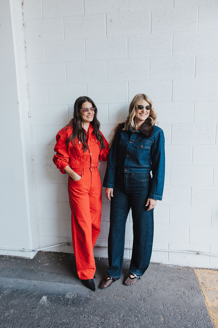 AGOLDE RADLEY JACKET IN TOMATO