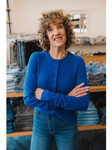 RE/DONE CASHMERE CREWNECK CARDIGAN