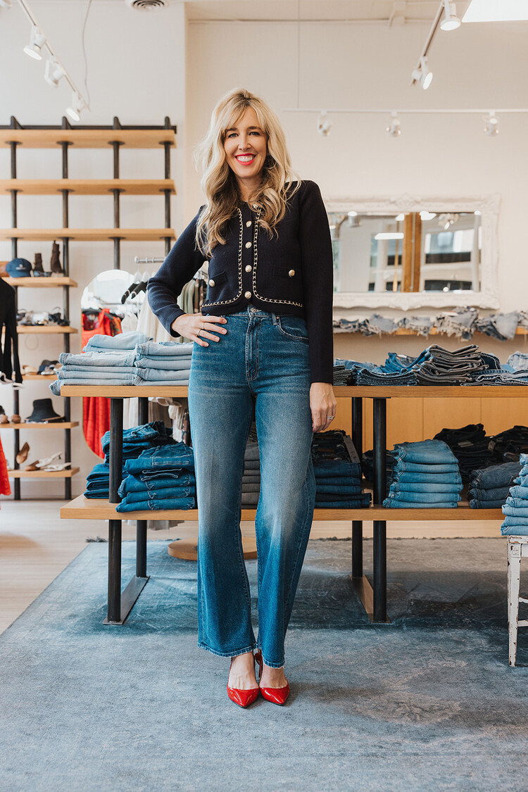 MOTHER DENIM  LASSO SNEAK