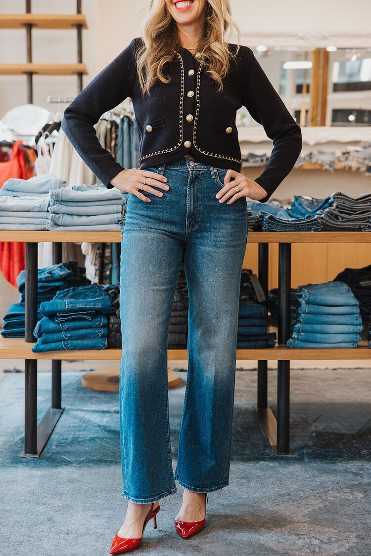 MOTHER DENIM  LASSO SNEAK