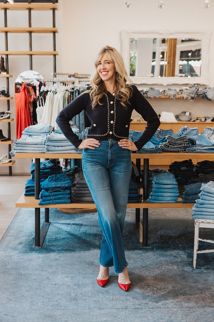 MOTHER DENIM  LASSO SNEAK