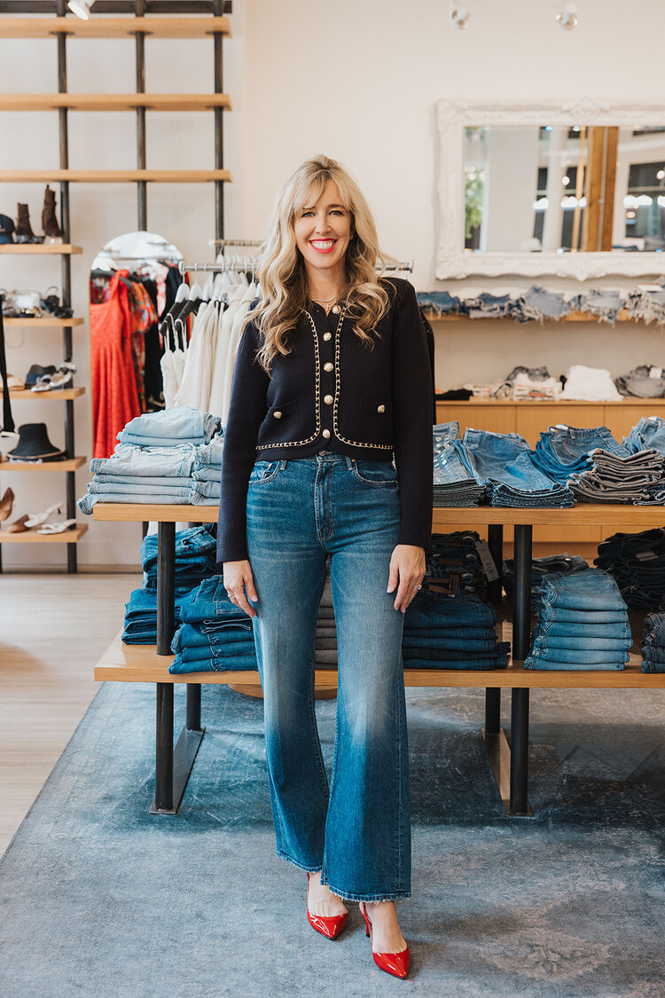 MOTHER DENIM  LASSO SNEAK