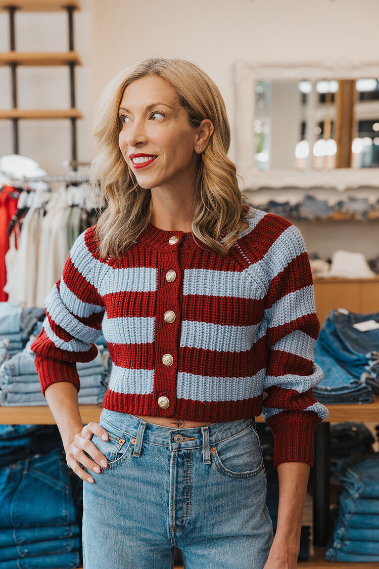 RE/DONE HIGH RISE WIDE LEG CUFF