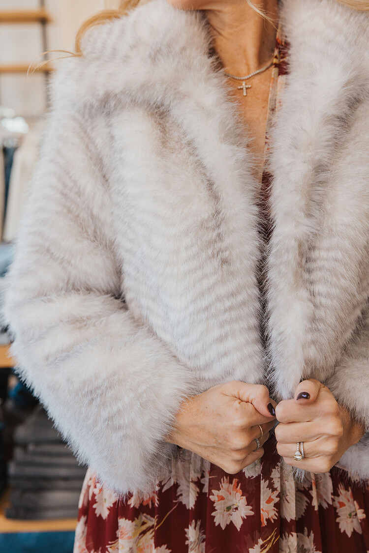 LOVESHACKFANCY  ORLEN JACKET