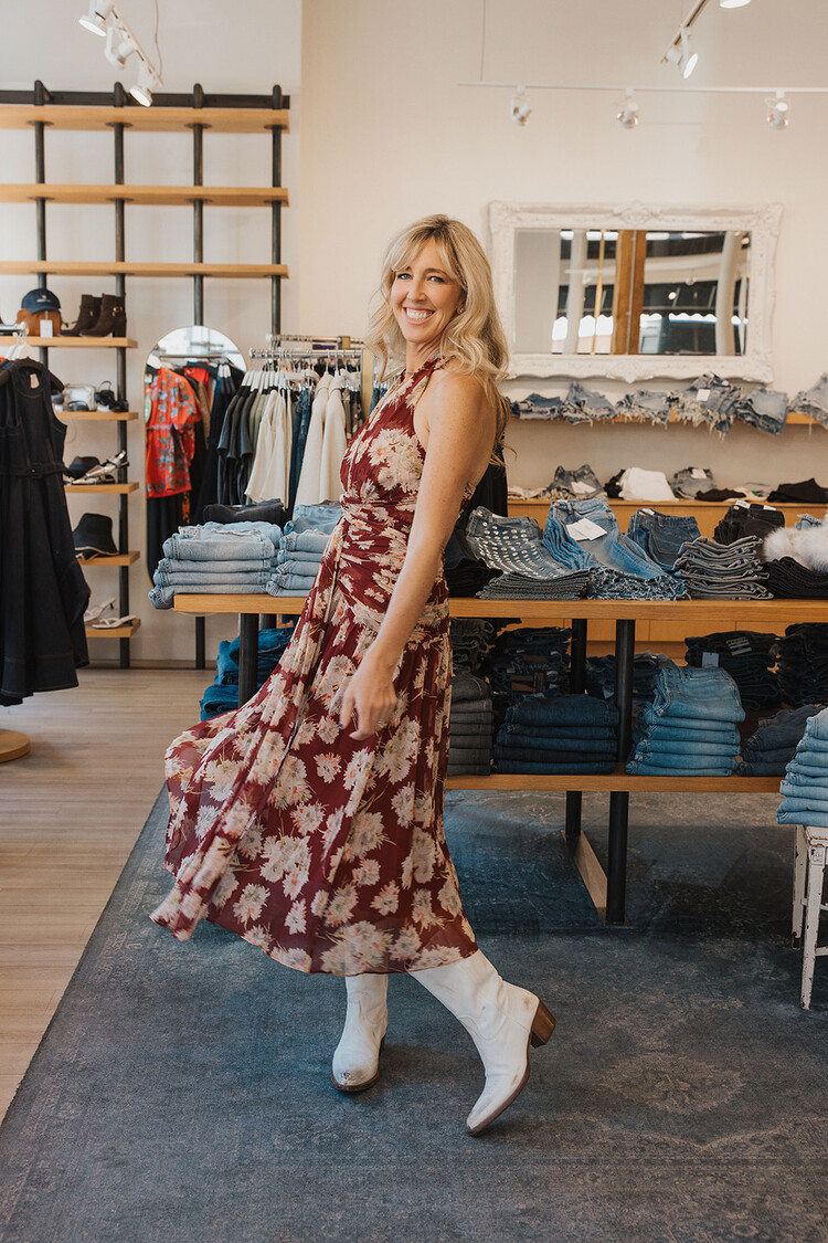 CINQ À SEPT MAE BOUQUET JELICA DRESS