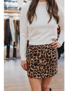 ALICE + OLIVIA CAROLEE CREWNECK PULLOVER SWEATER