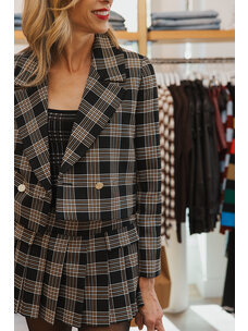 ALICE + OLIVIA AVERY DBL BREASTED BLAZER