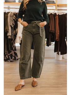 RAG & BONE CHARLIE BARREL FULL LEG PANT