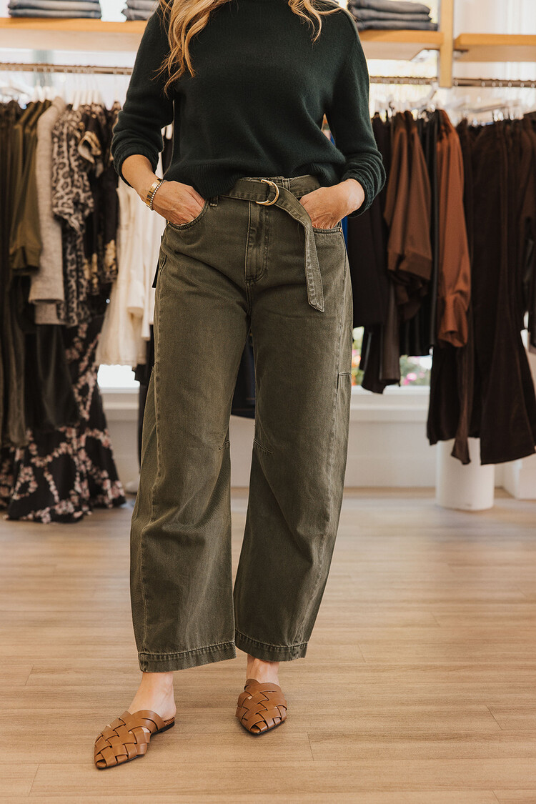 RAG & BONE CHARLIE BARREL FULL LEG PANT