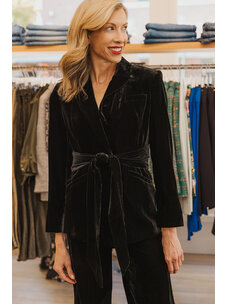 VERONICA BEARD VELVET ISSEL JACKET