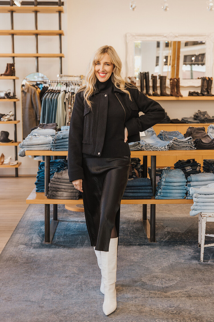 VINCE  CROPPED WOOL BLEND JACKET