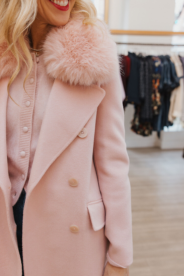 LOVESHACKFANCY  CHAR COAT