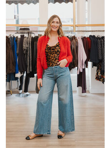 MOTHER DENIM PIPE DREAM BUTTON SNEAK