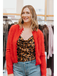 RAG & BONE JADA BRSUHED CASHMERE CARDI