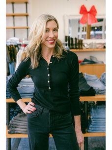 L'AGENCE STERLING COLLARED SWEATER