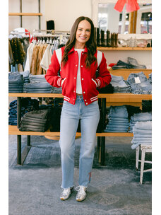 MOTHER DENIM RAMBLER ZIP SLICE HOVER FRAY