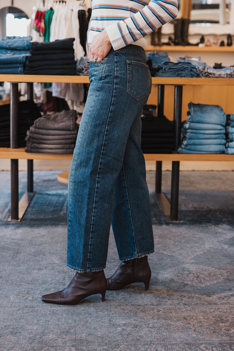 MOUSSY DENIM  HARLEM SIDE LINECOCOON JEAN