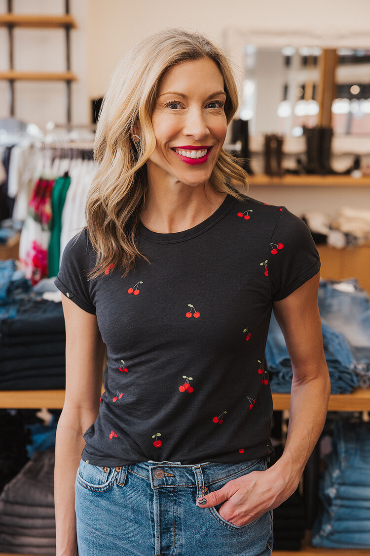 RAG & BONE CHERRY TEE