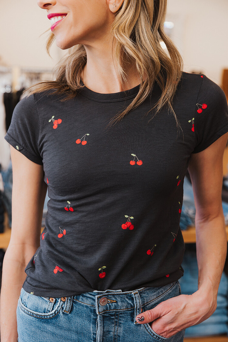 RAG & BONE CHERRY TEE