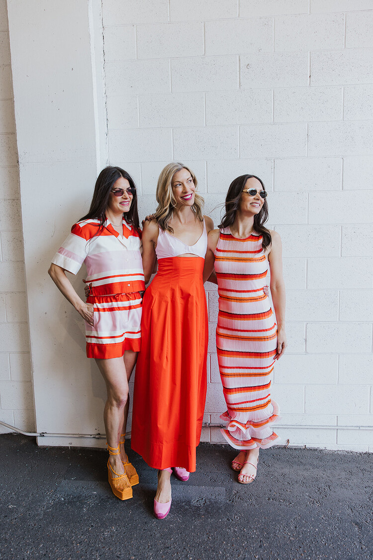 SIMKHAI  MADDY COTTON MIDI DRESS