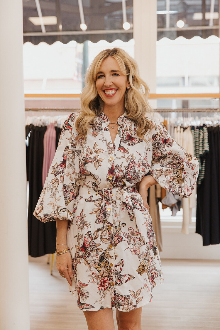 L'AGENCE  KIERSTEN L/S DRESS