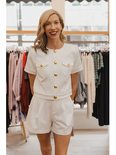 L'AGENCE NAWA SHORT SLEEVE JACKET