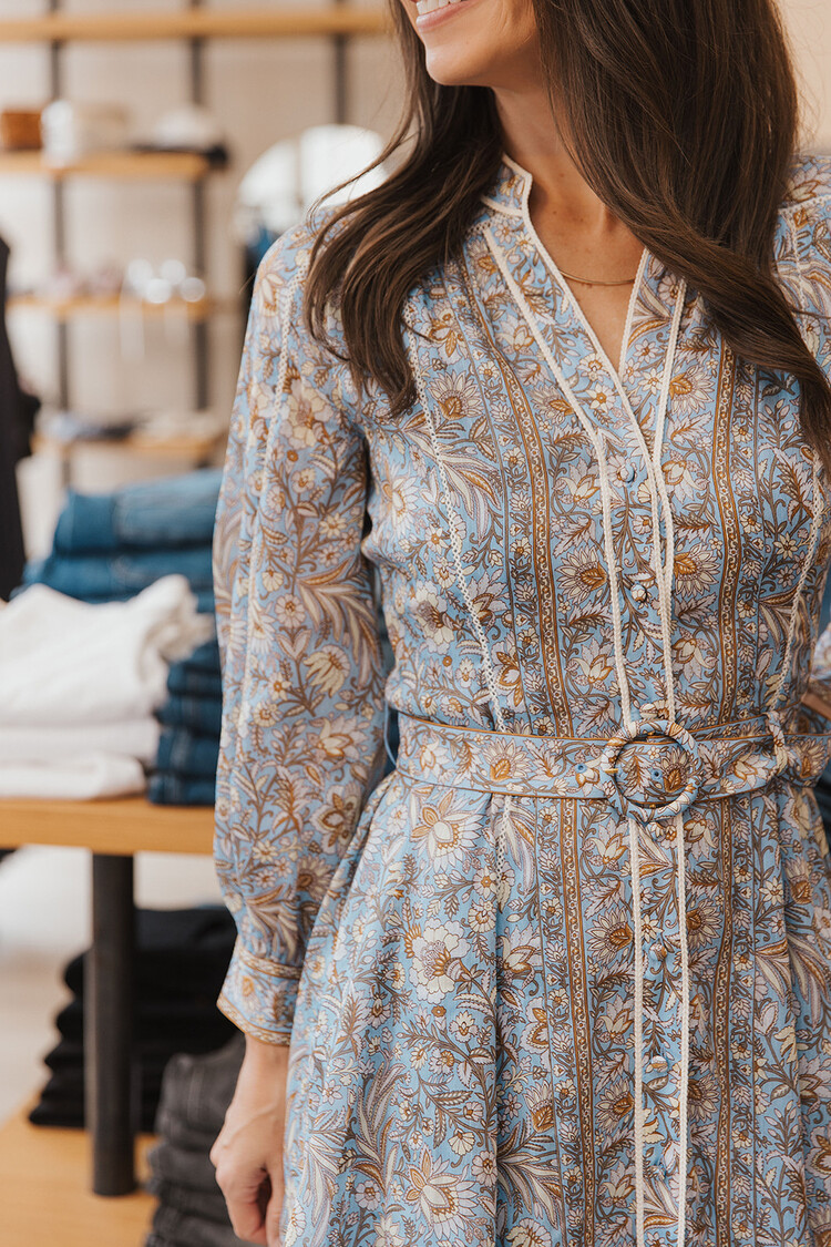 VERONICA BEARD VNECK KUMAR DRESS