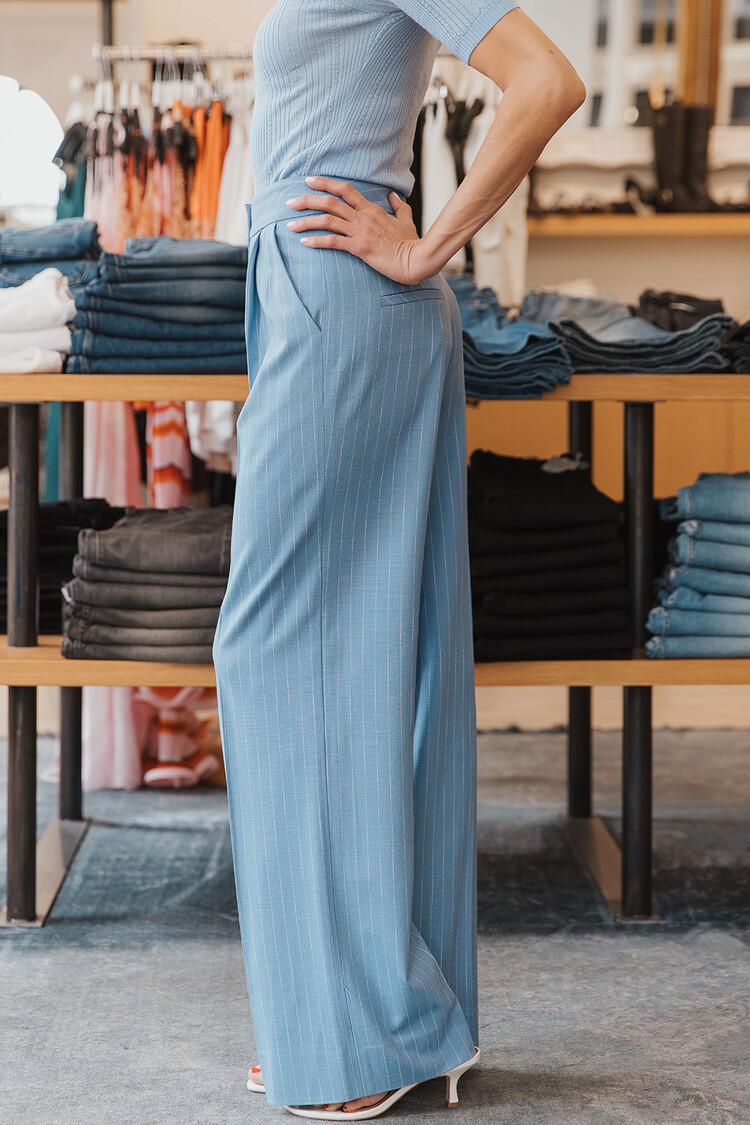 VERONICA BEARD HEYSER WIDE LEG PANT