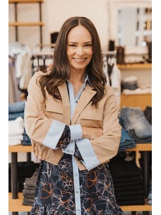 VERONICA BEARD GALA WOVEN JACKET