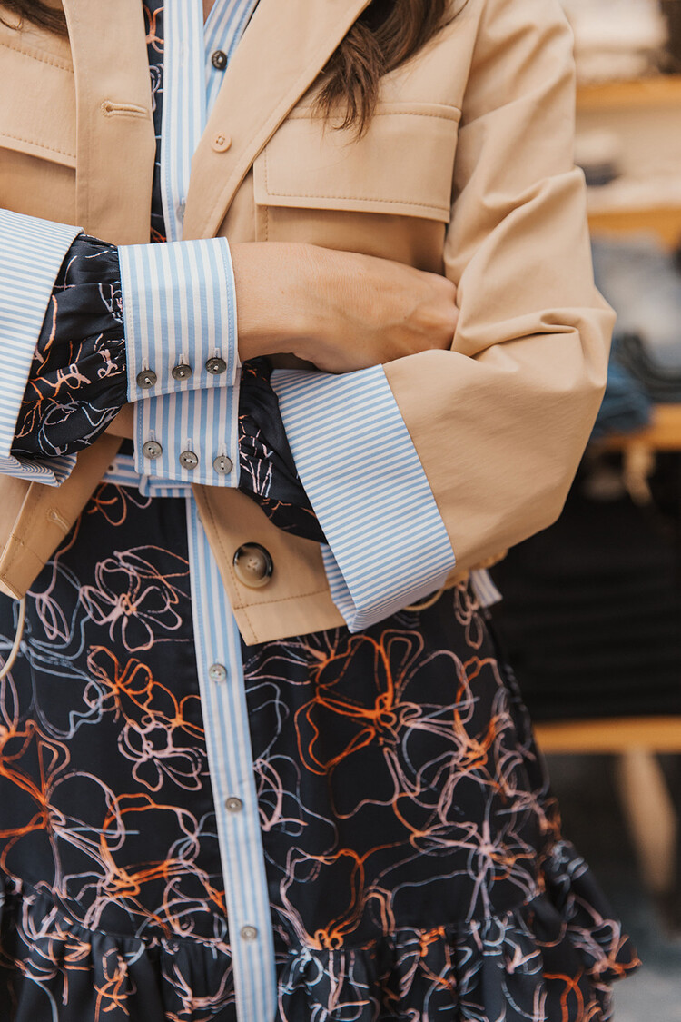 VERONICA BEARD GALA WOVEN JACKET