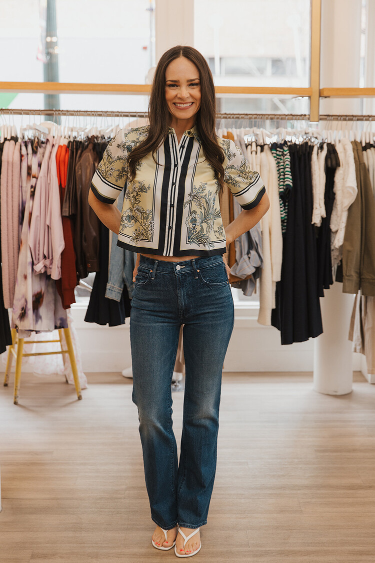 MOTHER DENIM  THE KICK IT