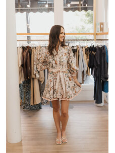ALICE + OLIVIA LUCY MINI SHIRT DRESS