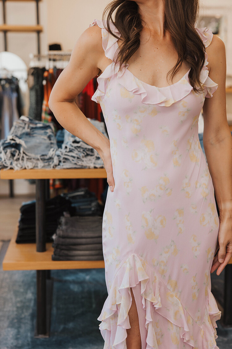 LOVESHACKFANCY  ROSELINE DRESS