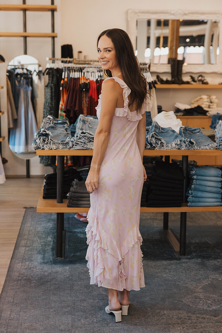 LOVESHACKFANCY  ROSELINE DRESS