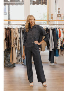 VINCE COLETTE CHAMBRAY BIAS PANT