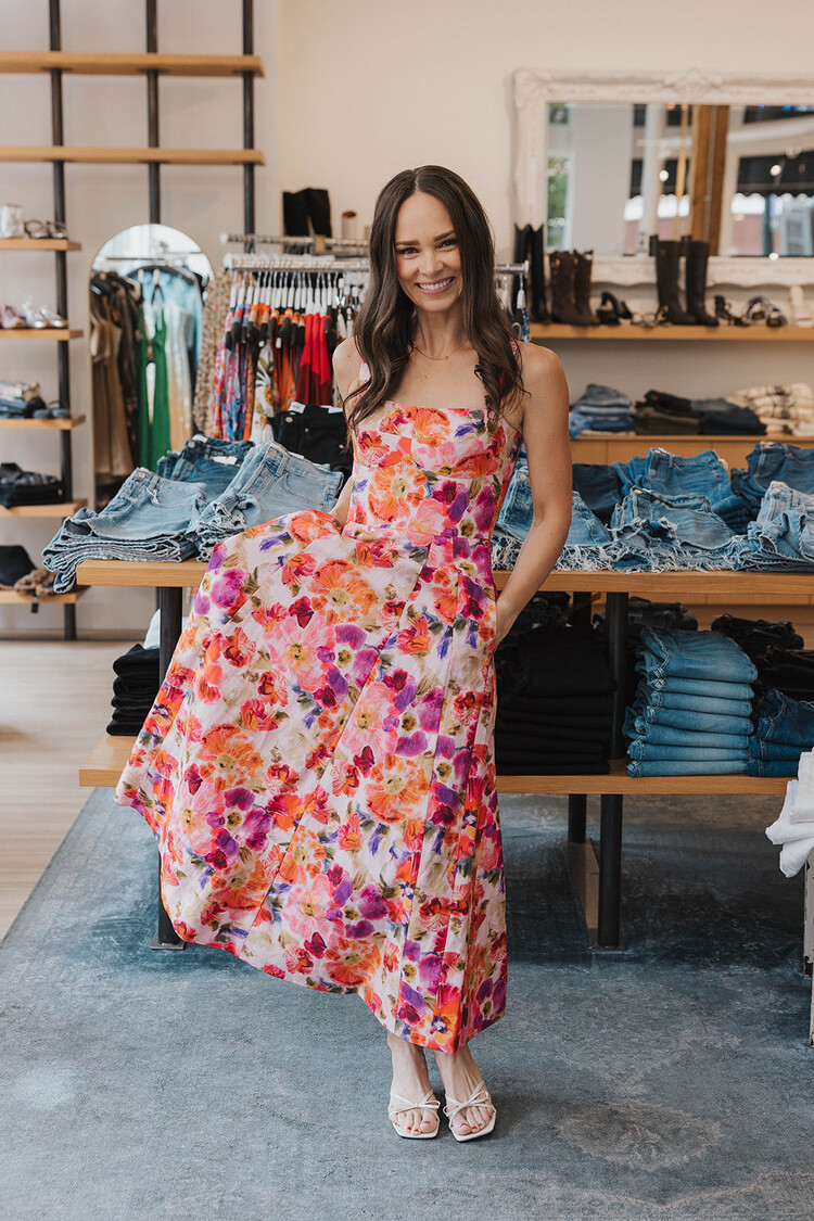 SALONI  SABRINA DRESS