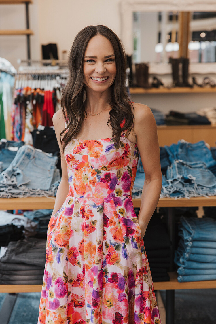 SALONI  SABRINA DRESS