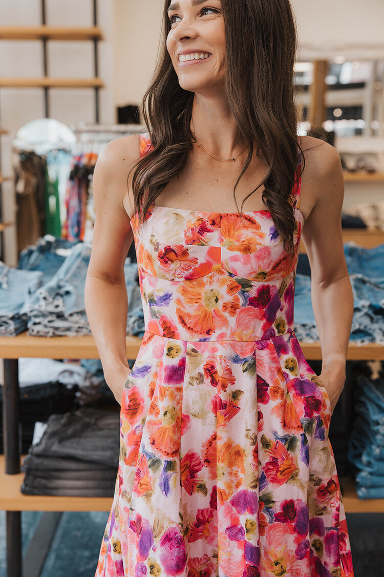 SALONI  SABRINA DRESS